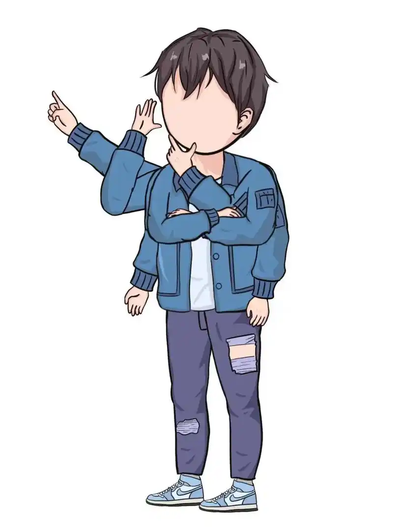 沙雕动画人物素材(第三期) - 抖音