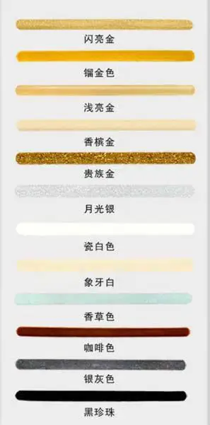 1,镏金色:比起普通的填缝剂的金色要呈暗黄色,相对来说还是比较挑的.