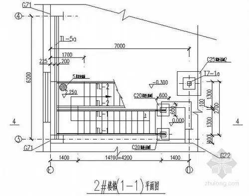 [分享]钢楼梯踏步板节点做法资料下载