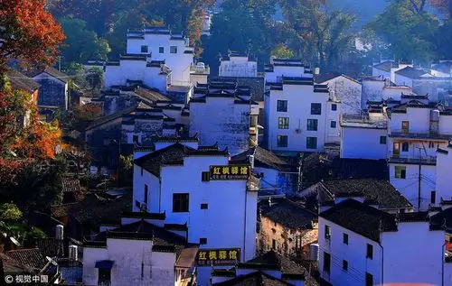 实拍江西婺源秋日美景