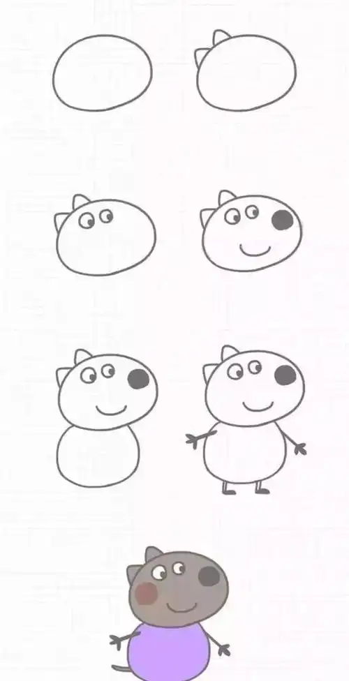 1一3岁儿童简笔画