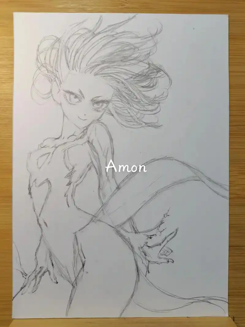 龙卷 #一拳超人 #想画就画 #漫画 #针管笔手绘 #临摹 - 抖音