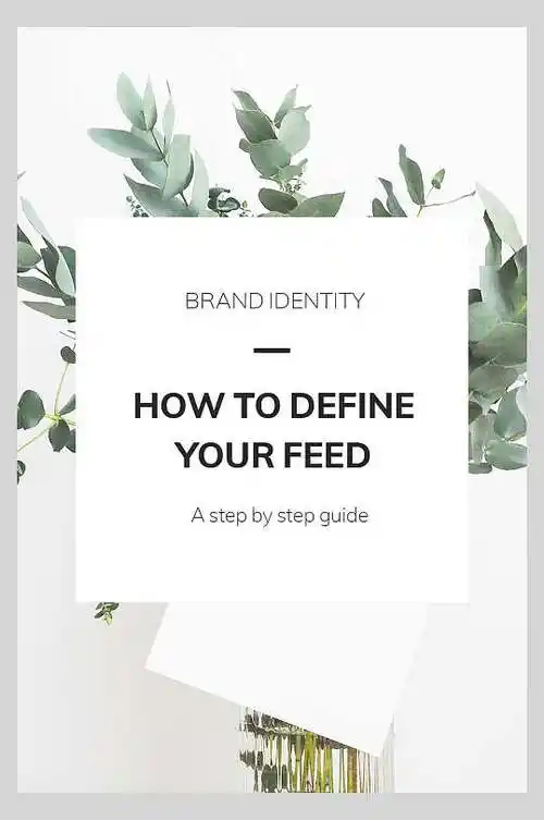 北欧风ins花草背景海报