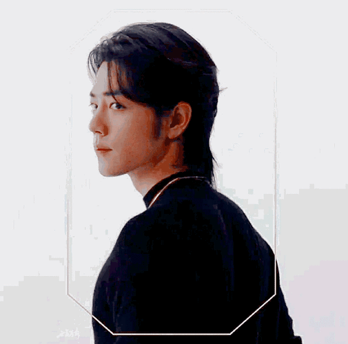 肖战##肖战好矜贵##肖战长发高马尾