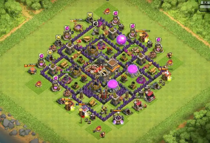 求一个八本阵型|部落冲突 (clash of clans) - 论坛 | taptap 中国