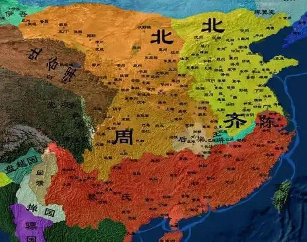 南北朝时期南朝宋齐梁的疆域都很广阔为何到陈朝却变得很小