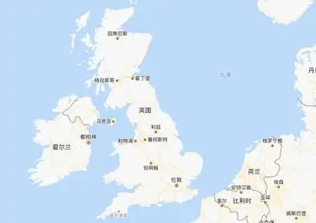 想知道英国地图高清中文版在哪