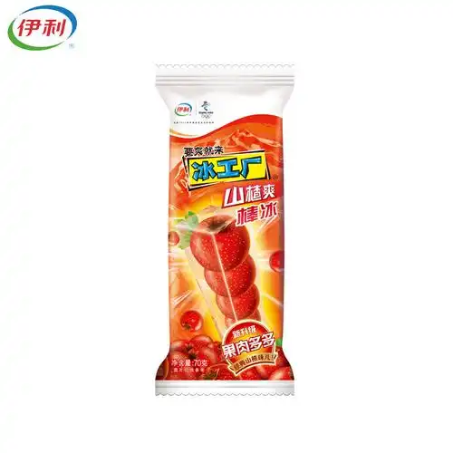 伊利工厂山楂棒冰5支装水水果冰淇淋雪糕冰激凌冰淇淋