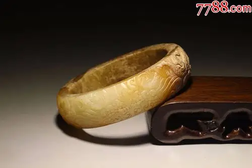 战国/古玉/高古玉/手镯/玉环/龙凤/包老保真_价格2800元【刘大福】_第