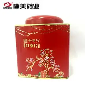 康美药业 新开河红参片罐装 吉林长白山人参 大药房官方旗舰店