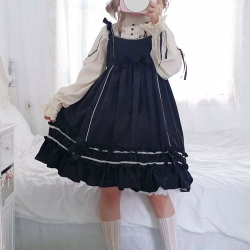 人形师洛丽塔lolita裙子春秋洛丽塔洋装萝莉塔裙日系软妹少女萌裙