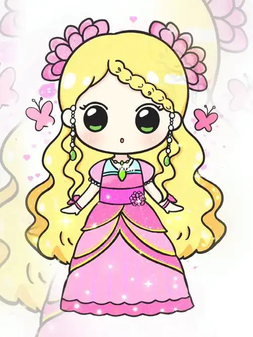 叶罗丽灵公主卡通画