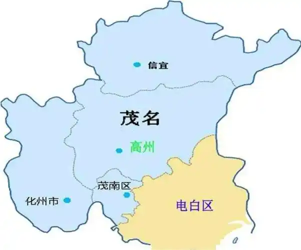 1-11月茂名市下辖各地财政收入:电白区第1,化州市第3,茂南区第5