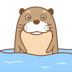 水獭宝宝第二弹 · 水獭夫妇