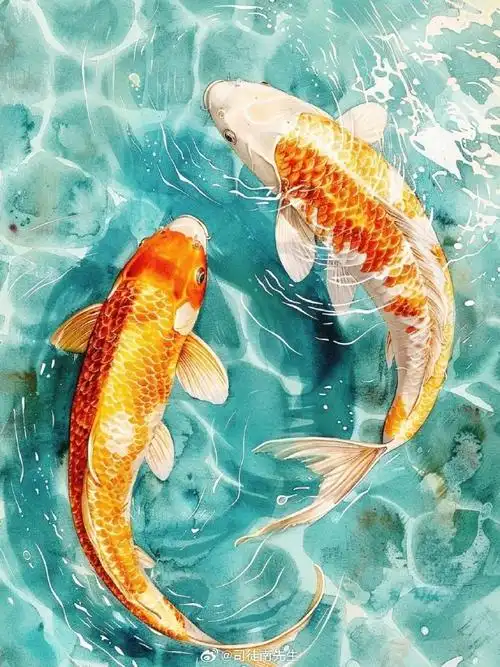 见好运锦鲤,开运招财,福到,财丰!