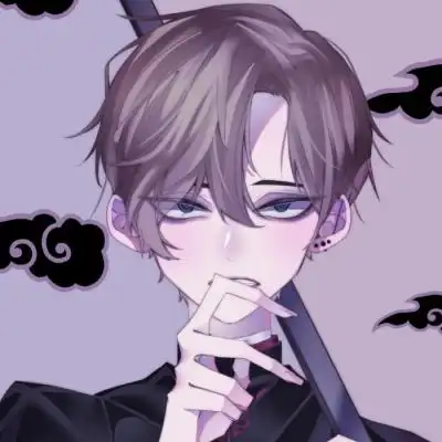 唐崎夜雨二次元帅气高冷男生头像