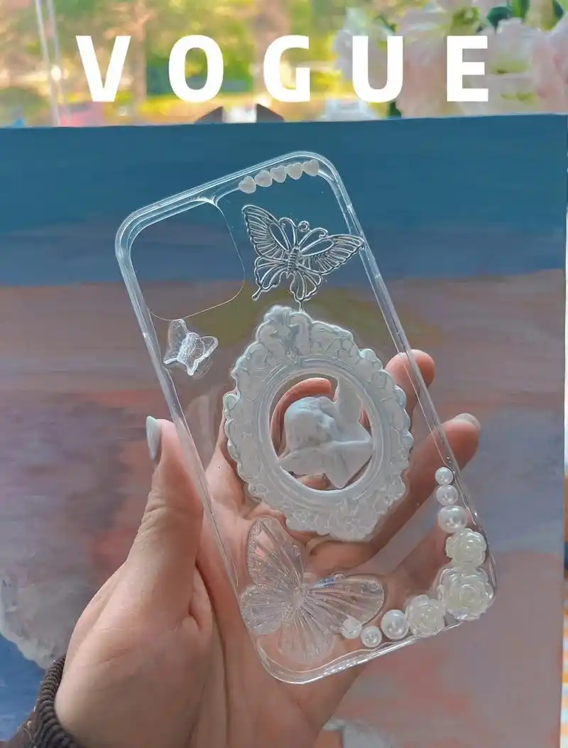 手工diy #diy手机壳 #滴胶  - 抖音