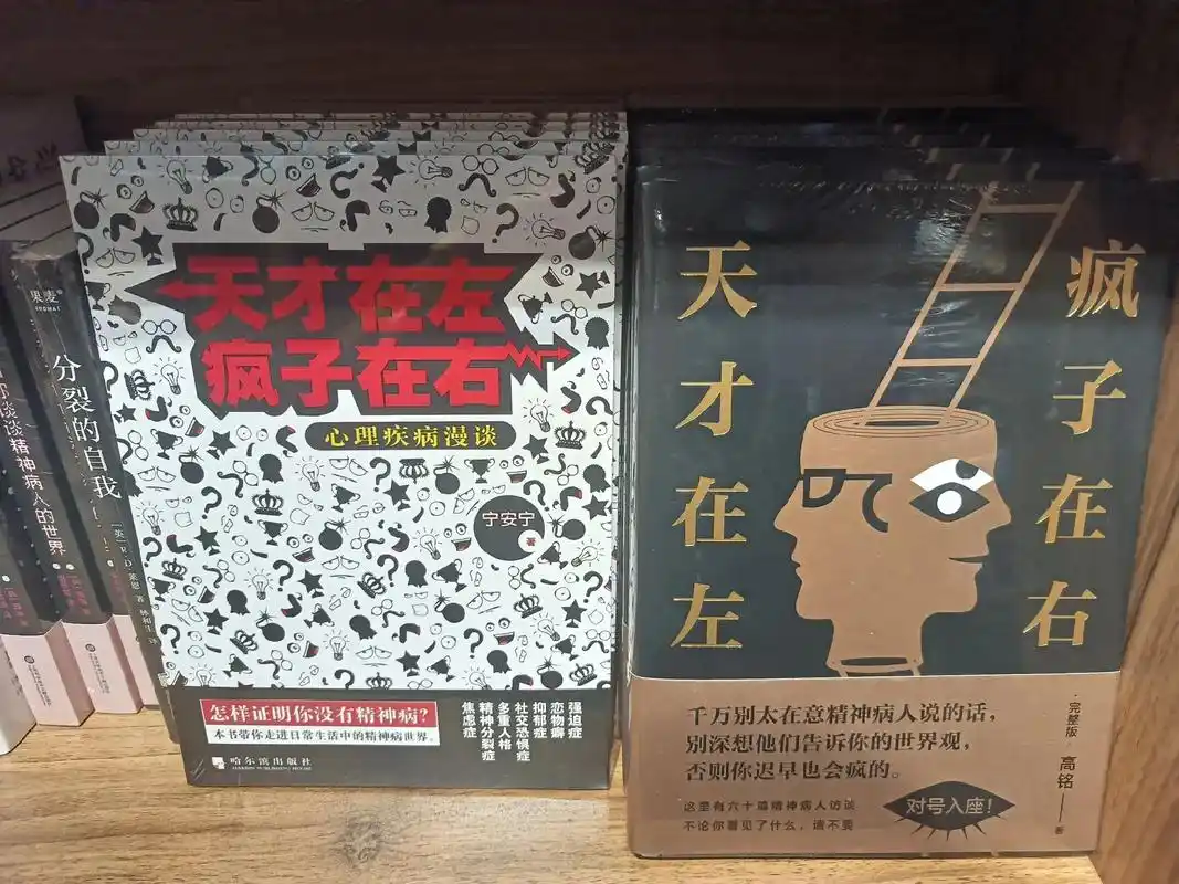 天才在左疯子在右