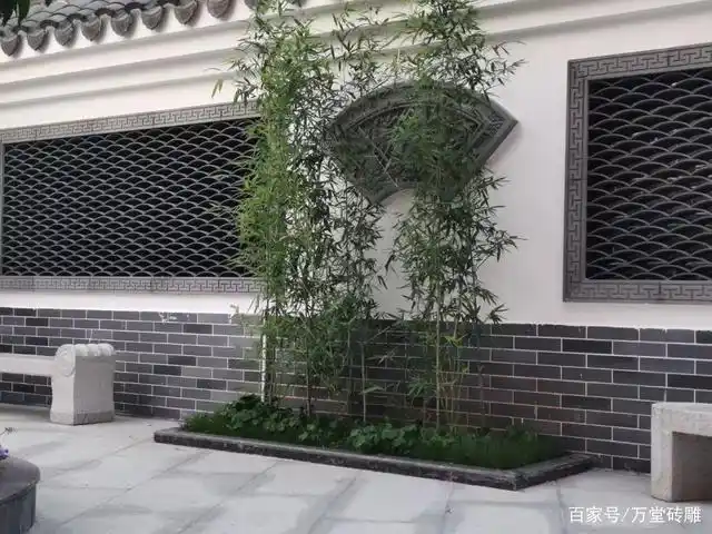 青砖灰瓦白墙,这样的仿古小院"天人合一"