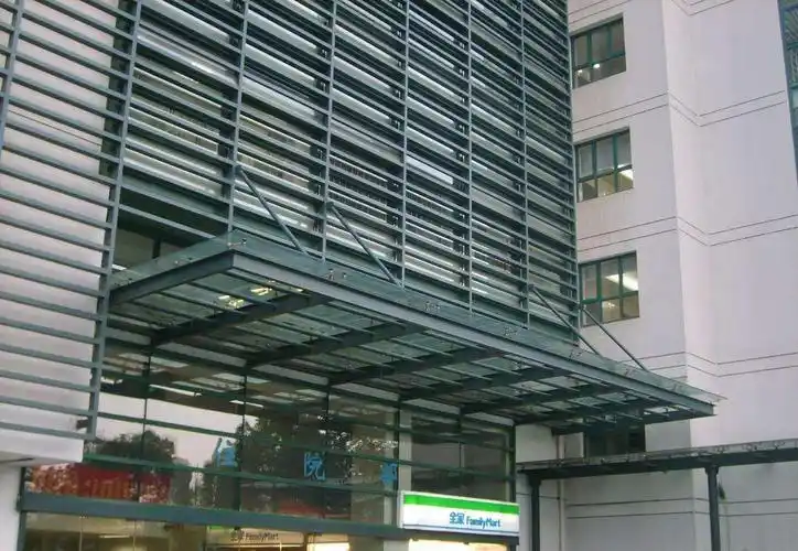 万宁钢结构雨棚万宁玻璃雨棚万宁门头雨棚建筑工程