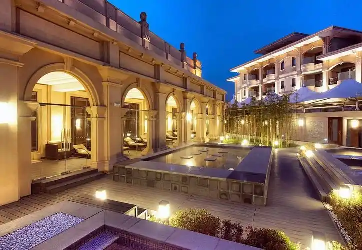 海河假日酒店建筑装修图片效果图