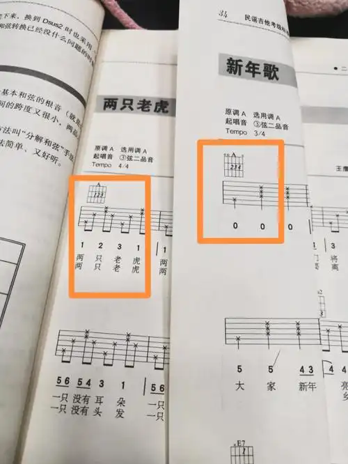 吉他谱求教