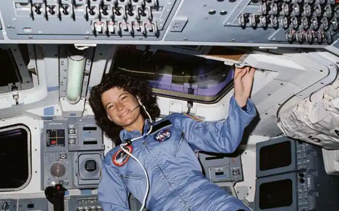google celebrates sally ride, the first american woman in space