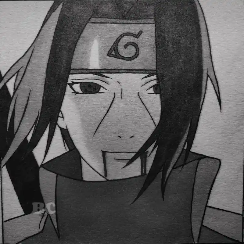 "无论你变成什么样了,我都会一直爱着你"#宇智波鼬 #手绘  - 抖音