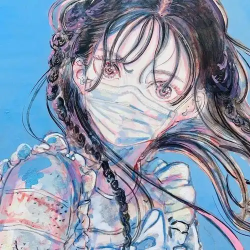 日本少女头像 日本艺术家 makita haruka 676767