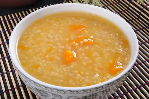 小米南瓜粥图片