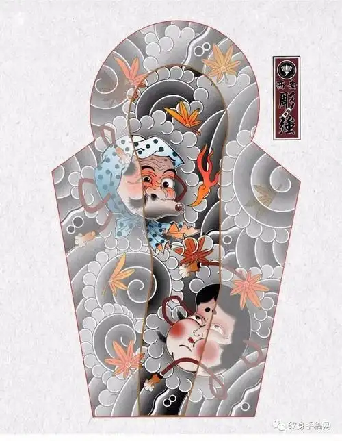 日式老传统  #传统纹身