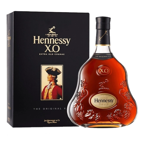 轩尼诗hennessyxo干邑白兰地700ml礼盒装法国原装进口洋酒