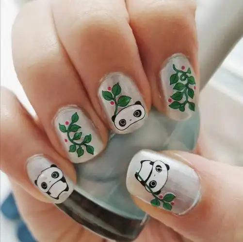 35款动物元素美甲又萌又时髦