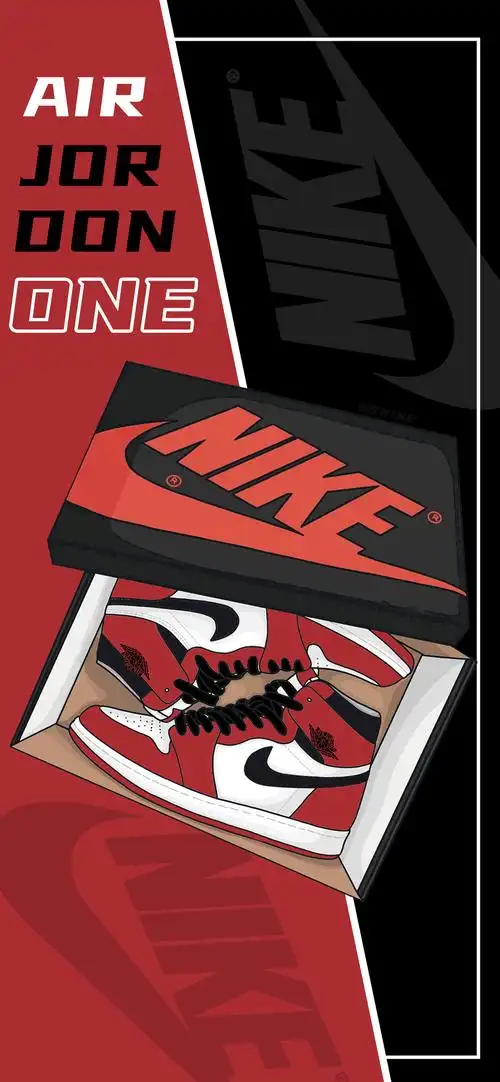 nike时尚aj潮鞋手机壁纸