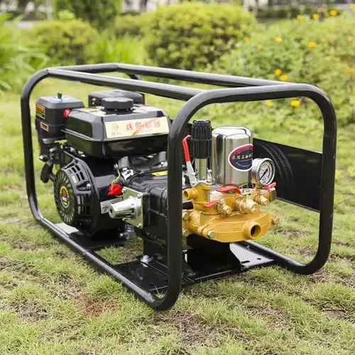 京选推荐170f汽油打药机四冲程高压农用喷雾器果树喷药机喷灌机陶瓷