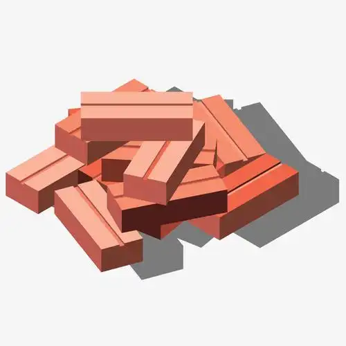 卡通砖头矢量图下载