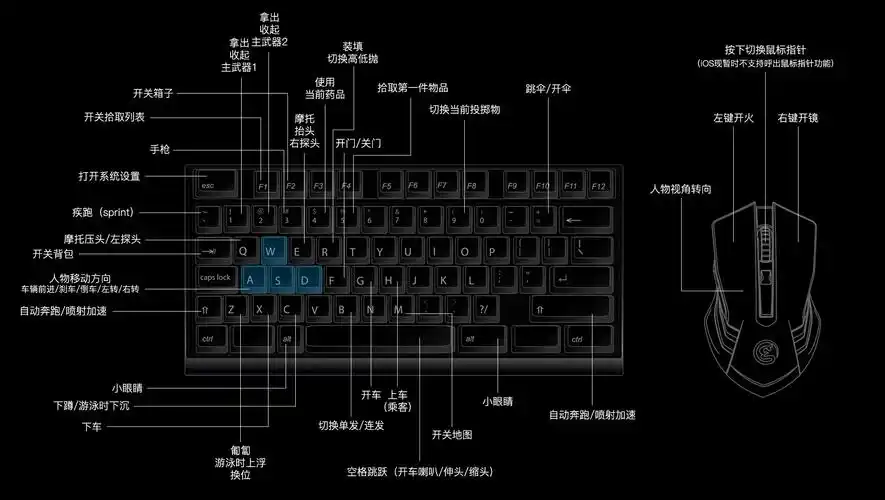 游戏默认键位图 小鸡王座x1 faq q1:什么是官方适配?