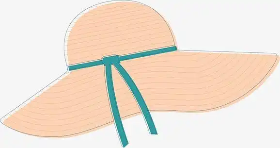 卡通旅游防晒帽子