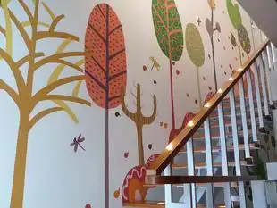 楼梯墙画剪纸 手工剪纸图片大全简单-普车都