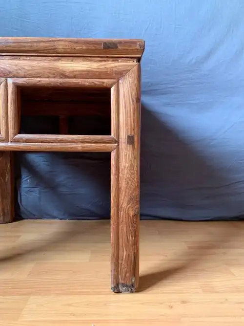 追求全黄的年代黄花梨满彻方凳坐板后配