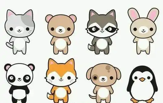 2022最新小动物简笔画大全可爱 小动物简笔画大全可爱带颜色