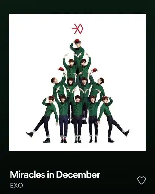 十年了exo的初雪依然能打##又到了听exo这张专辑的日子