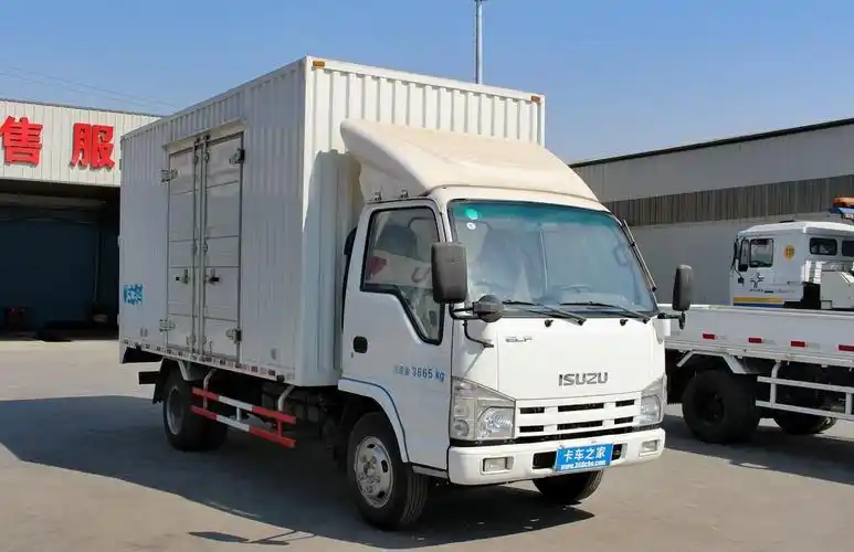 五十铃3.6米单排厢式运输车(98马力)