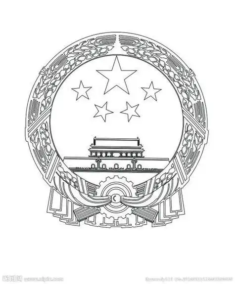 国徽简笔画小学生手抄报简笔画手抄报