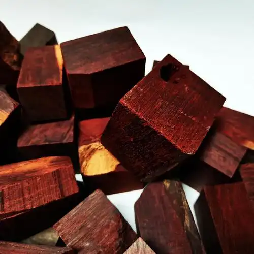 小叶紫檀手球红木原材料印度小叶紫檀木料diy手把件料边角料雕刻练手