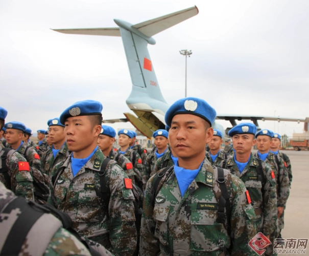 多图直击67中国第18批赴黎巴嫩维和部队出征