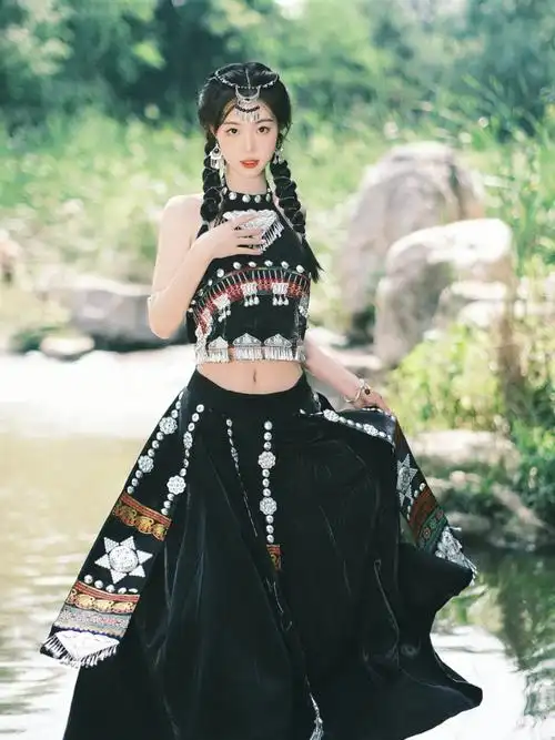 哈尼族写真听闻远方有神女不染俗尘78