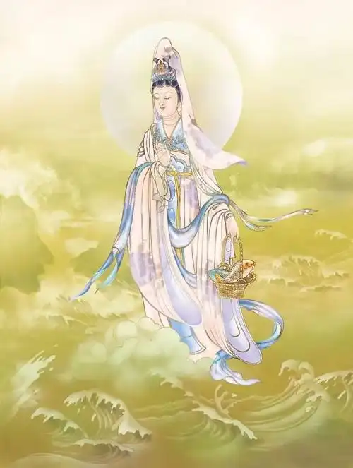 能静观音阿耨观音阿摩提观音叶衣观音琉璃观音多罗观音蛤蜊观音六时