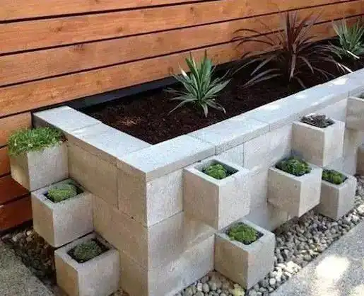 用农家"最普通的砖",造就最美的景|红砖|装饰墙|矮墙|石板|空心砖