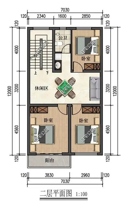 关注本号,获取更多户型信息,了解更多建房小知识.